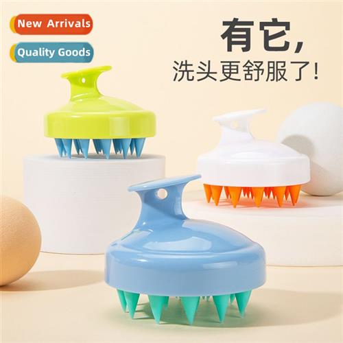 Color clashing shampoo brush wet  dry massage shampoo comb m