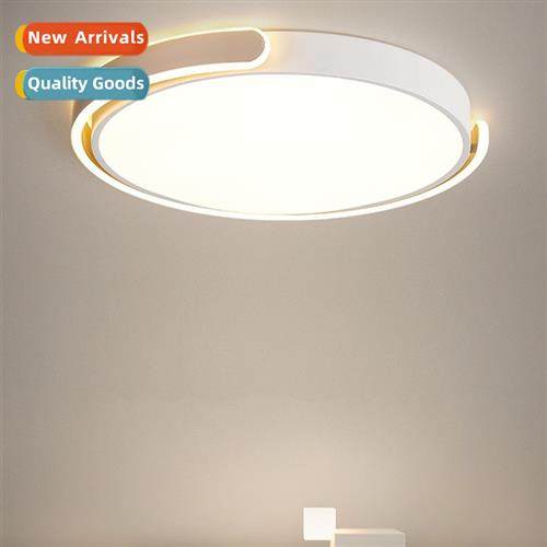 Scinavian master bedroom ceiling light round led simple mode