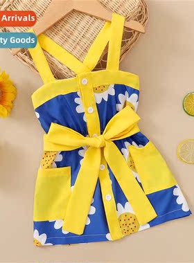 Girls Spring  Autumn 2022 new n childrens sleeveless halter