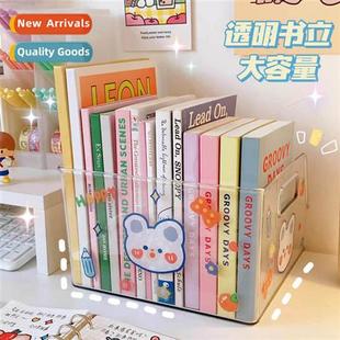ins books transparent organ put book desk Acrylic student