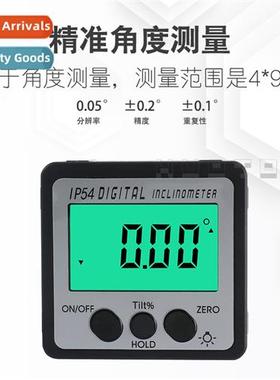 4*90 degrees IP54 waterpro digal display tilt box angle rule