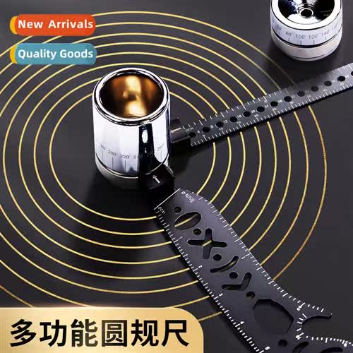 Multifunctial rotating drawing ruler student homework geomet