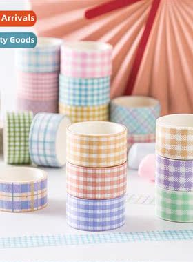 Four rolls  washi tape hbook tape stickers set wh arbrary gr