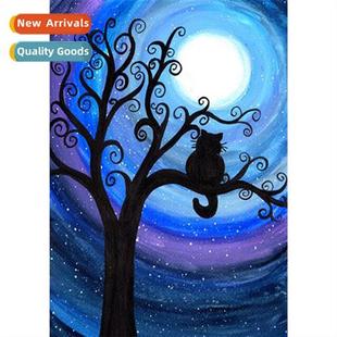 diamd deco room art stch cross paste simple hmade living New