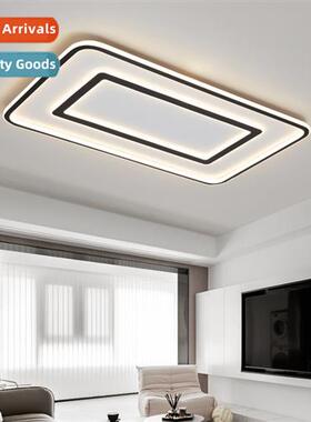 Light luxury creative ccentric circles copper ceiling lamp a