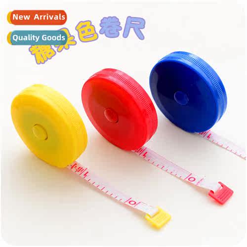 Colorful 1.5 m automatic retractable tape measure lear ruler