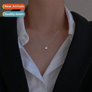 necklace women wind diamd minima cold lock ins Glter hundred