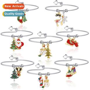 Europe and Uned States new Christmas bracelet reindeer Sant