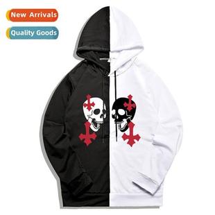 style skull men Dark printed punk women splicing Department