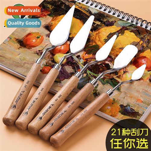 Oil painting spatula acrylic gouache paint pick knife color
