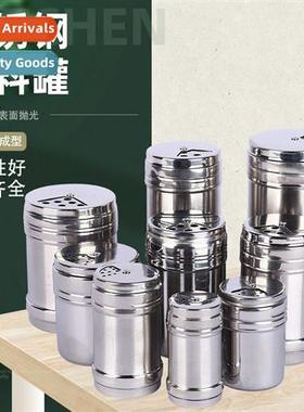 Rotatable Stainless Steel Powder Bucket Seasing Jar Seasing