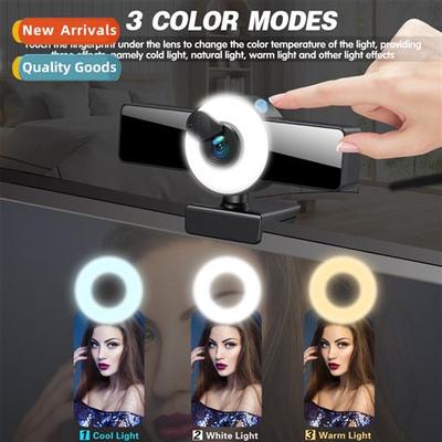 4k beauty auto focus 1080p computer camera speaker touch USB