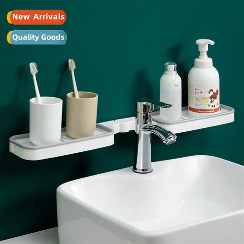 A3122 Countertop Corner Shelf Foldable Bathroom Organizer Wa