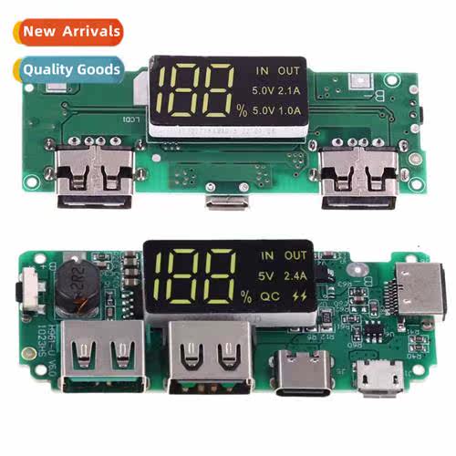18650 lhium battery digal display charging module 5V2.4A 2A