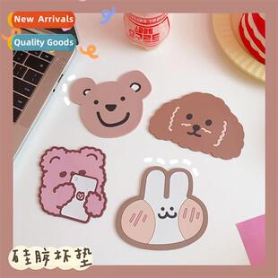 Ins wind Japanese persalized creative mini cute rabb coaster
