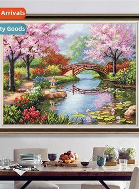 Cross Stch 2022 New Thread Stch Modern Lscape Garden Living