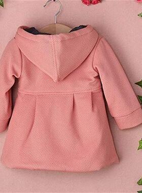 2019 Baby Toddler Girl Fall Winter Trench Coat Coat Wind Hoo
