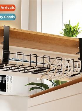 Data cable organizer shelf home computer under  desk power c