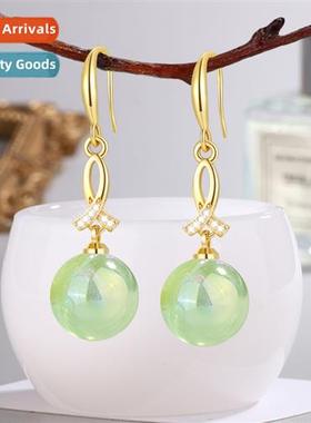 This years new emerald green colorful mermaid Ji imati purpl