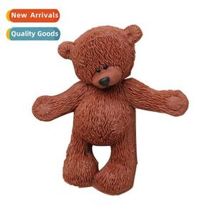 New style flip candy big bear doll silice mould teddy bear t