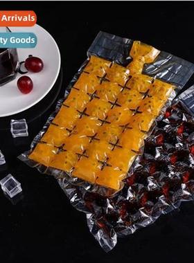 Disposable self-sealing ice grid bag ice mold home passi fru