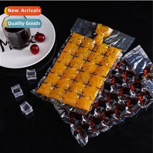 Disposable self-sealing ice grid bag ice mold home passi fru