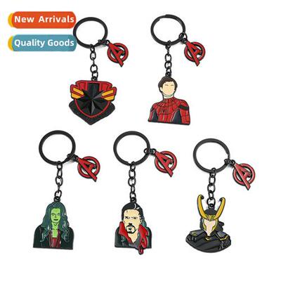 Avengers Captain America Ir Man car keychain men and women b