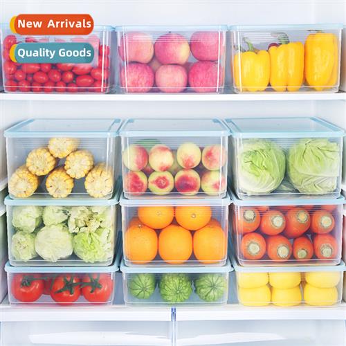 Refrigerator Storage Box Transparent Organizer Plastic Seale