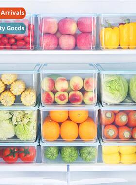 Refrigerator Storage Box Transparent Organizer Plastic Seale