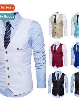 2022 new Brish style su vest mens hundred models  casual car