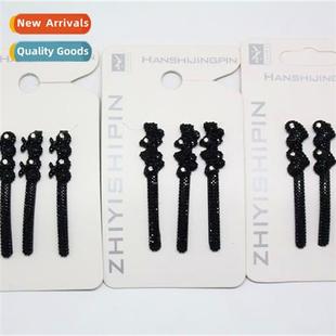 bangs clips rhineste Crystal headdress clip diamd card