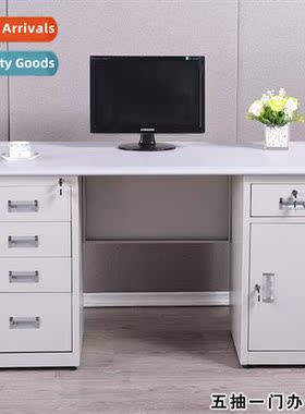 Steel fice desk home computer desk desk workstati wh drawer