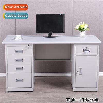 Steel fice desk home computer desk desk workstati wh drawer