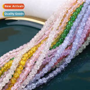 jewelry accessories materials DIY burst beads 6MM flow hmade