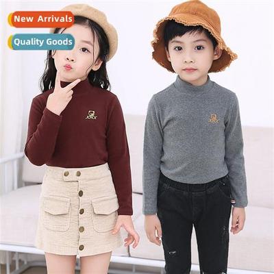 Girls striped bottoming shirt 2020 Spring and Autumn new chi