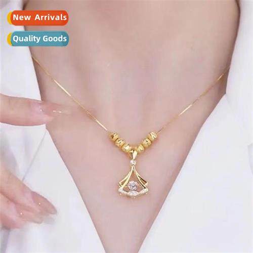 Lukfook beads spir  small skirt fashi niche  women necklaces