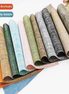 8PS into  bag Teslin 2202C two-color silk series placemats i