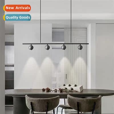 All copper minimalist restaurant chelier modern light luxury