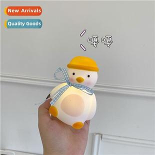 crooked duck night ins light ribb cute lucky Korea LED