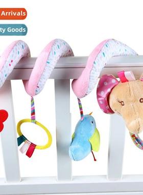 Baby Animal Car Hanging Bed Hanging wh Rattle Mirror Elephan