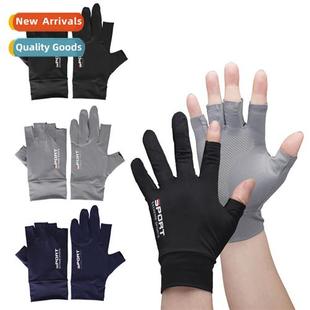 men women elasticy silk high sunscreen riding Ice sports