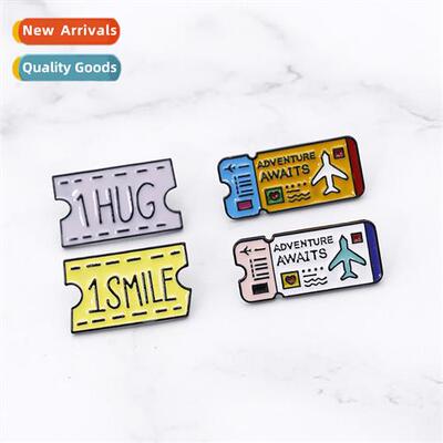 Japanese cute Smile kiss hug stamps boat tickets airplane ti