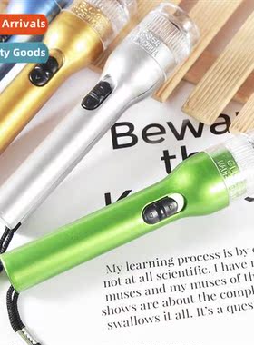 Portable household plastic flashlight LED strg light illumin