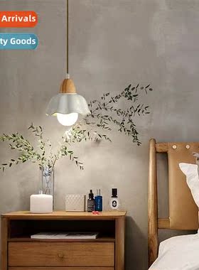 Japanese wabi-sabi style dining room log small chelier Scina