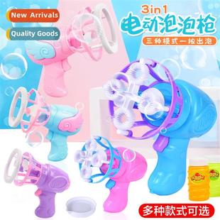 bubble fan gun automatic blo Childrens water electric