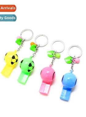 Whistle Keychain Promotial Gift Pendant Football Whistle Pla