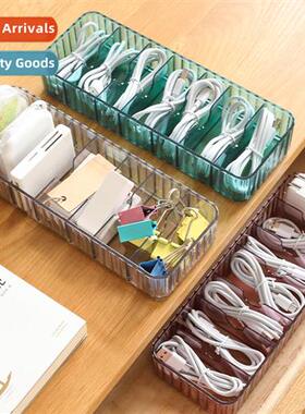 3137 Desktop Data Cable Organizer Cell Phe Charger Charging
