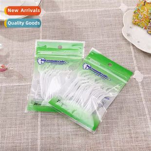Ultra-fine high tensile sngth baby floss stick teeth cleaner