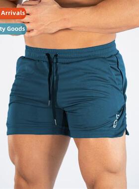 2020 new summer mens running shorts mesh straight five pants