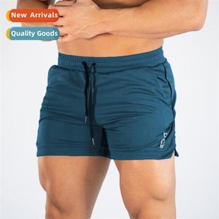 2020 new summer mens running shorts mesh straight five pants